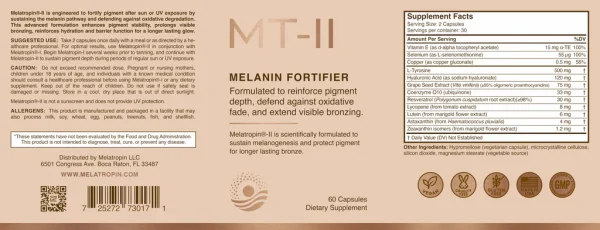 Melanotan II Tanning Supplement